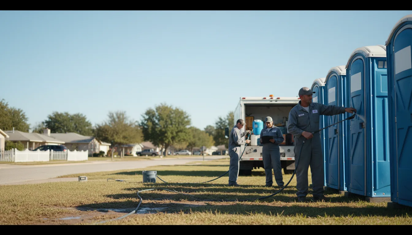 Long-Term Portable Toilet Rental in Parshall, ND near me